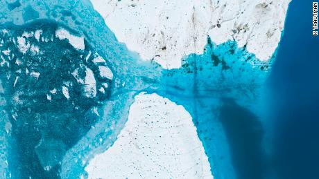 Pugh has witnessed accelerated melting of ice in Antarctica.  