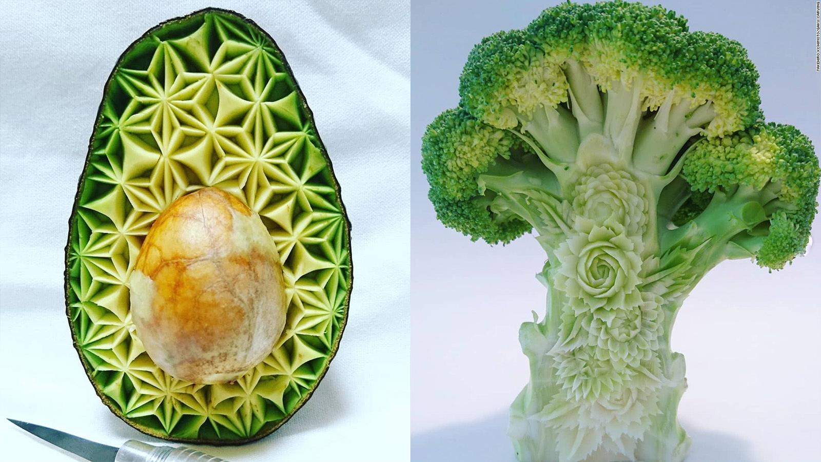 Japanese Chef Carves Food Into Incredible Pieces Of Art Cnn Travel,Accent Wall Ideas For Bedroom