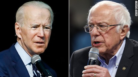 Biden and Sanders brace for one-on-one battle in new phase of Democratic race