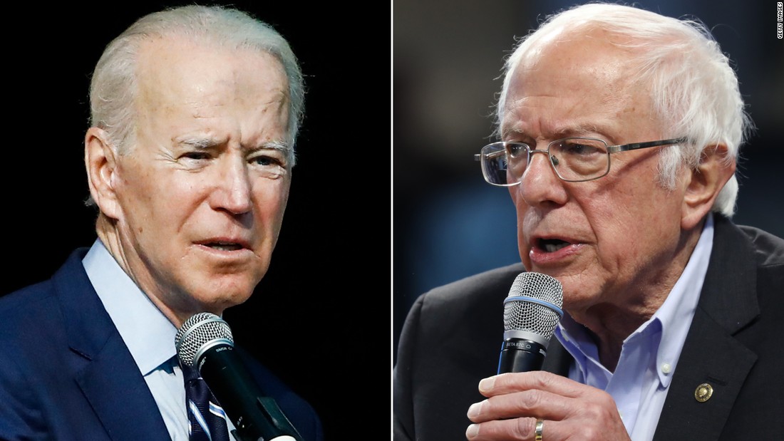 hærge T robot Biden vs. Sanders: Candidates brace for one-on-one battle in next phase of  Democratic race | CNN Politics