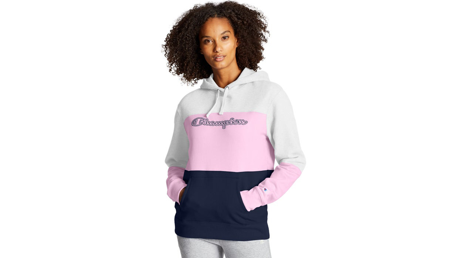 champion sweater light pink xtreme