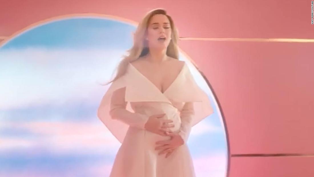 Katy Perry reveals pregnancy in new music video CNN