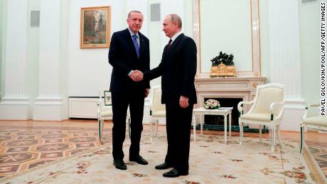Turkey and Russia announce ceasefire in northwest Syria
