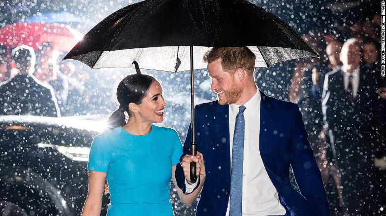 Harry and Meghan's first official appearance since royal crisis