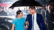 LONDON, ENGLAND - MARCH 05: Prince Harry, Duke of Sussex and Meghan, Duchess of Sussex attend The Endeavour Fund Awards at Mansion House on March 05, 2020 in London, England. (Photo by Samir Hussein/WireImage)