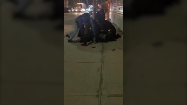 Nypd Orders Internal Investigation After Video Showed Group Of Officers Arresting Man Cnn