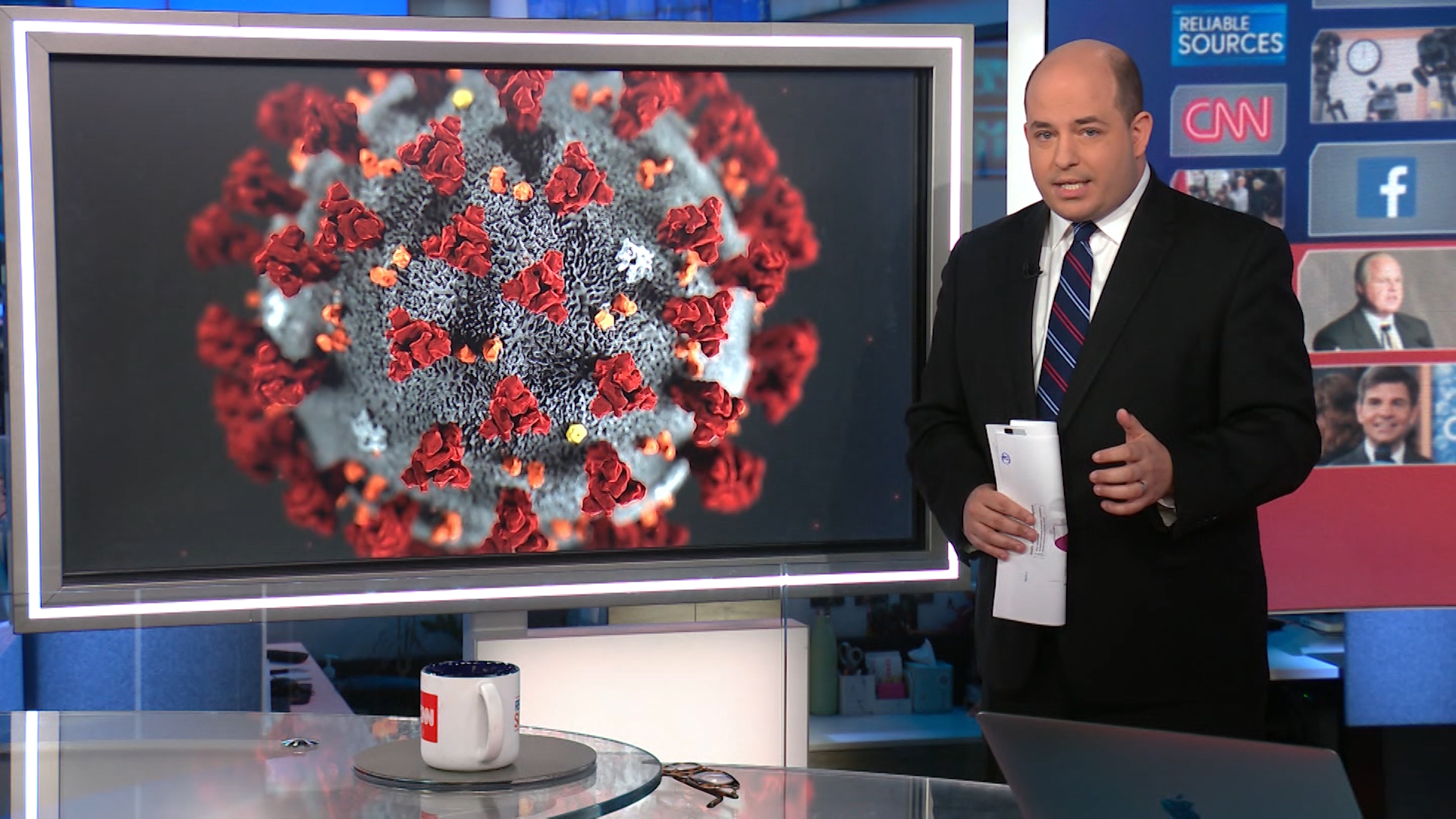 CNN's Brian Stelter examines media coverage of the coronavirus ...