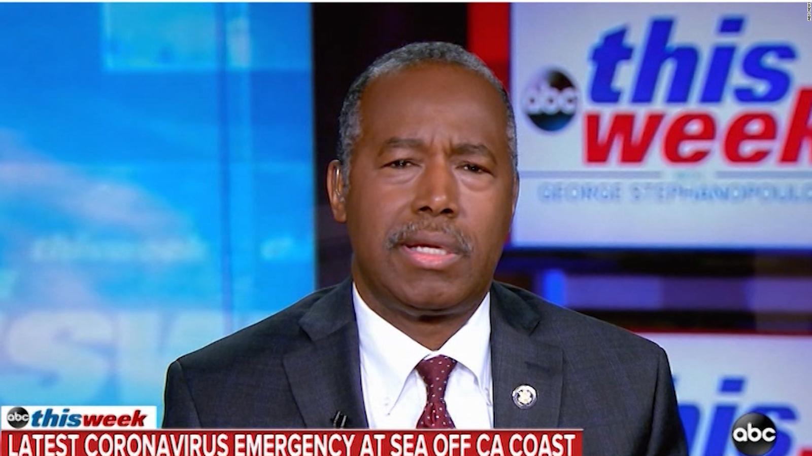 Carson won't share details on plan for cruise passengers - CNN Video