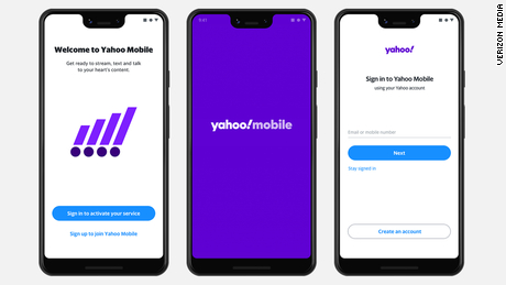 Verizon is launching Yahoo Mobile, a $39.99 per month phone service.