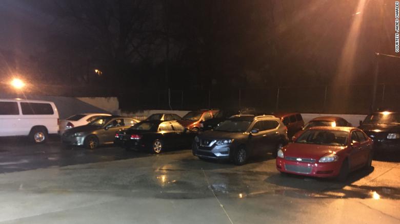 A car dealership in Charlotte offers homeless people living in their cars a safe place to park overnight. 