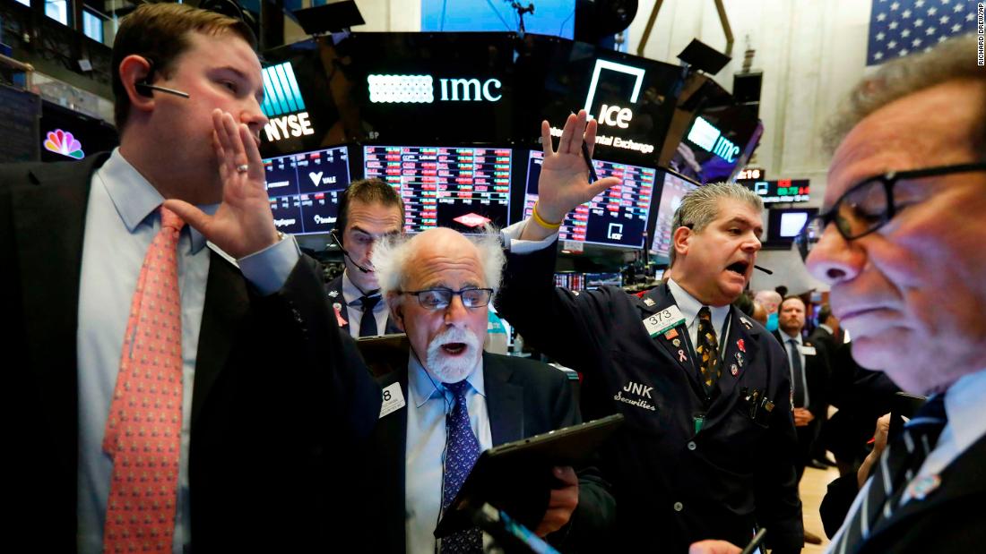 Traders work on the floor of the New York Stock Exchange on March 9, 2020. &lt;a href=&quot;https://www.cnn.com/2020/03/08/investing/stock-dow-futures-coronavirus/index.html&quot; target=&quot;_blank&quot;&gt;Stocks plummeted&lt;/a&gt; as coronavirus worries and an oil price race to the bottom weighed on global financial markets.