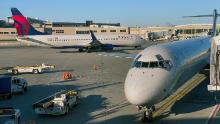 American and Delta slash US and overseas flights as coronavirus causes plunge in bookings