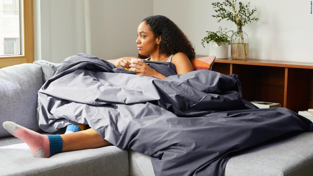 Brooklinen Weighted Comforter: The trendy bedding brand launches first