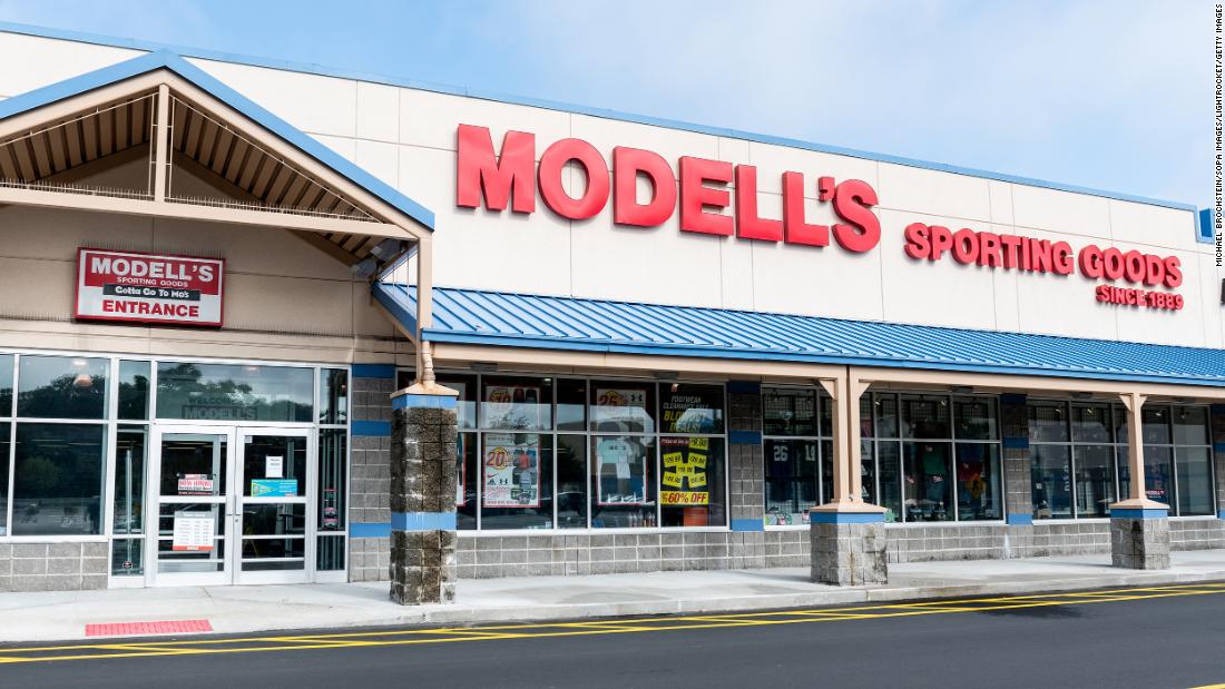 Modell's Sporting Goods files for bankruptcy and will close all stores