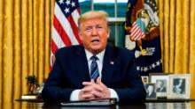 Trump address sparks chaos as coronavirus crisis deepens