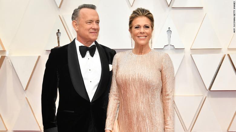 Tom Hanks and Rita Wilson test positive for coronavirus