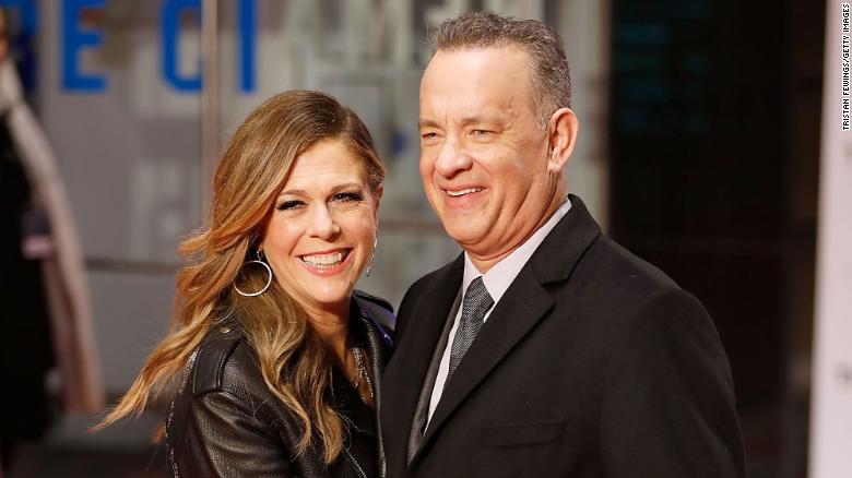 Tom Hanks and Rita Wilson leave hospital