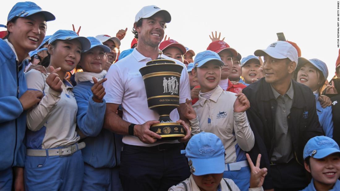 &lt;strong&gt;Fan favorite:&lt;/strong&gt; McIlroy clinched a fourth title of 2019 with victory in the WGC-HSBC Champions event in Shanghai in November.