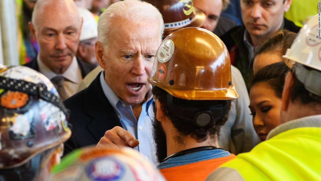 Biden has a &lt;a href=&quot;https://www.cnn.com/2020/03/10/politics/joe-biden-testy-gun-exchange-michigan-worker/index.html&quot; target=&quot;_blank&quot;&gt;testy exchange about gun rights&lt;/a&gt; as he tours a Fiat Chrysler assembly plant in Detroit in March 2020. A man confronted Biden and accused the former vice president of trying to &quot;take away our guns.&quot; Biden responded, &quot;You&#39;re full of s***&quot; and tried to clarify his policies, saying he supports the Second Amendment. 
