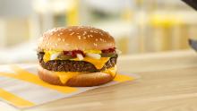 McDonald&#39;s fresh beef Quarter Pounder. (McDonald&#39;s) 