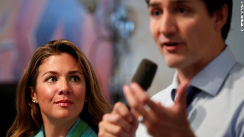 Justin Trudeau's wife tested positive for coronavirus