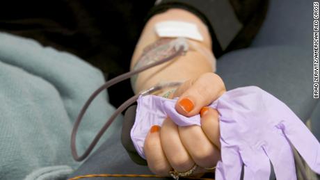 The antibody test is free for blood donors, the Red Cross said.