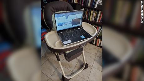 People Are Getting Creative With Their Work From Home Setups Cnn