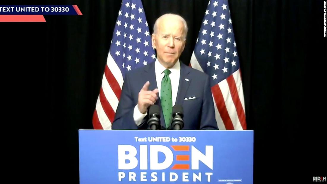 Biden speaks about coronavirus concerns after projected wins: 'We're all in this together'