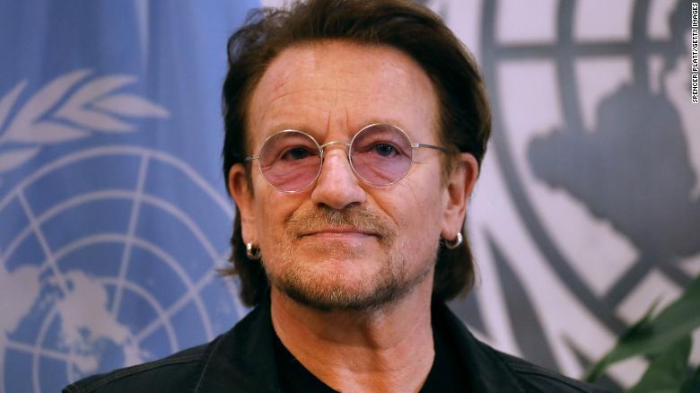 Bono celebrates 60th birthday by sharing a list of 60 songs that saved ...