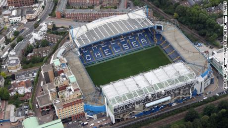 NHS staff will be able to stay in a hotel at Chelsea&#39;s Stamford Bridge stadium. 