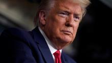 President Donald Trump speaks during press briefing with the Coronavirus Task Force, at the White House, Wednesday, March 18, 2020, in Washington. 