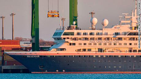 Virus-hit cruise ship MS Braemar docks in Cuba after Caribbean odyssey