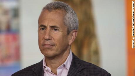 Danny Meyer, founder and chief executive officer of the Union Square Hospitality Group LLC, listens during a Bloomberg Television interview in New York, U.S., on Tuesday, Aug. 15, 2017. Meyer discussed the hiring challenges in restaurants and his &quot;employees first&quot; philosophy. Photographer: Victor J. Blue/Bloomberg via Getty Images