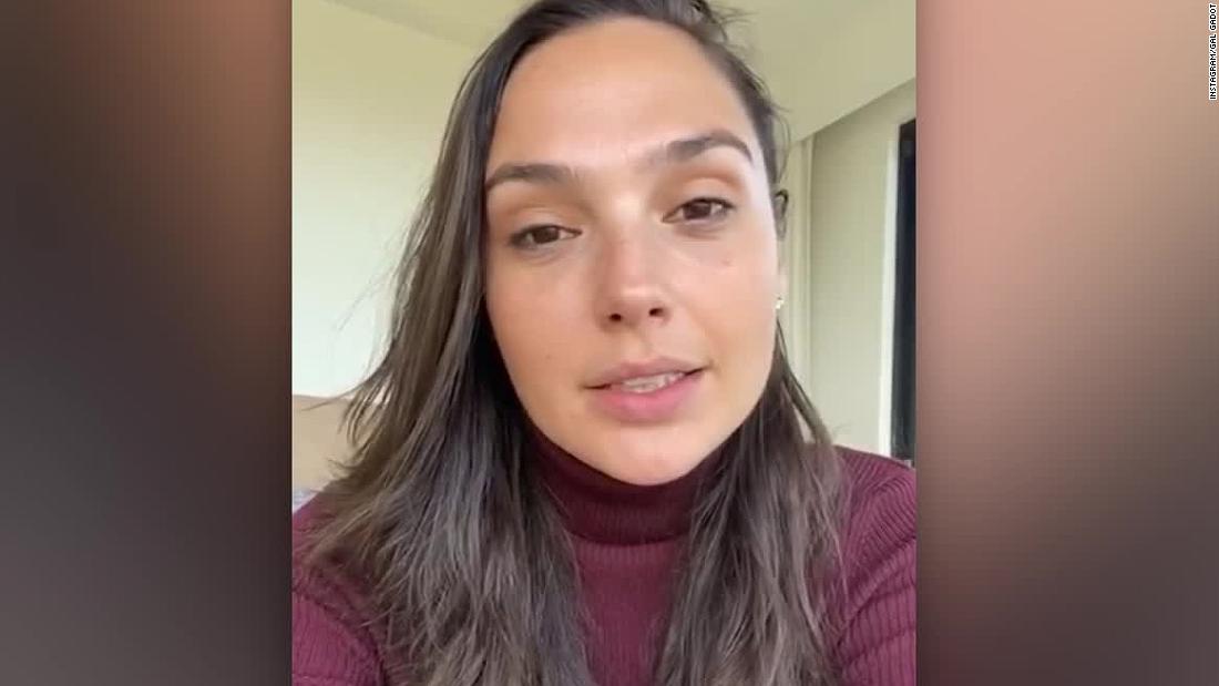 Gal Gadot Shares Star Studded Cover Of Imagine Cnn Video