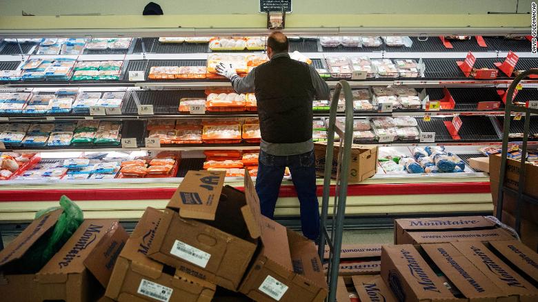 Panicked shoppers. Empty shelves. Meet the workers keeping you stocked
