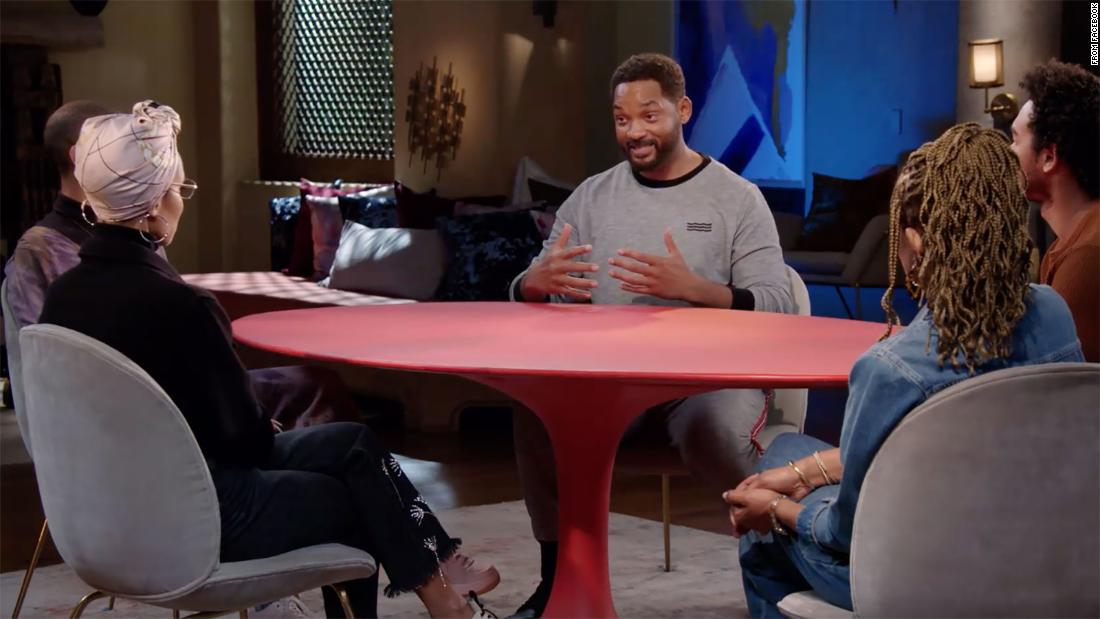 melodisk Gør alt med min kraft fjende Will Smith and Jada Smith are discussing the Coronavirus on 'Red Table  Talk' | CNN