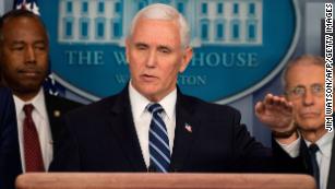 Pence describes his coronavirus test as &#39;kind of invasive&#39;