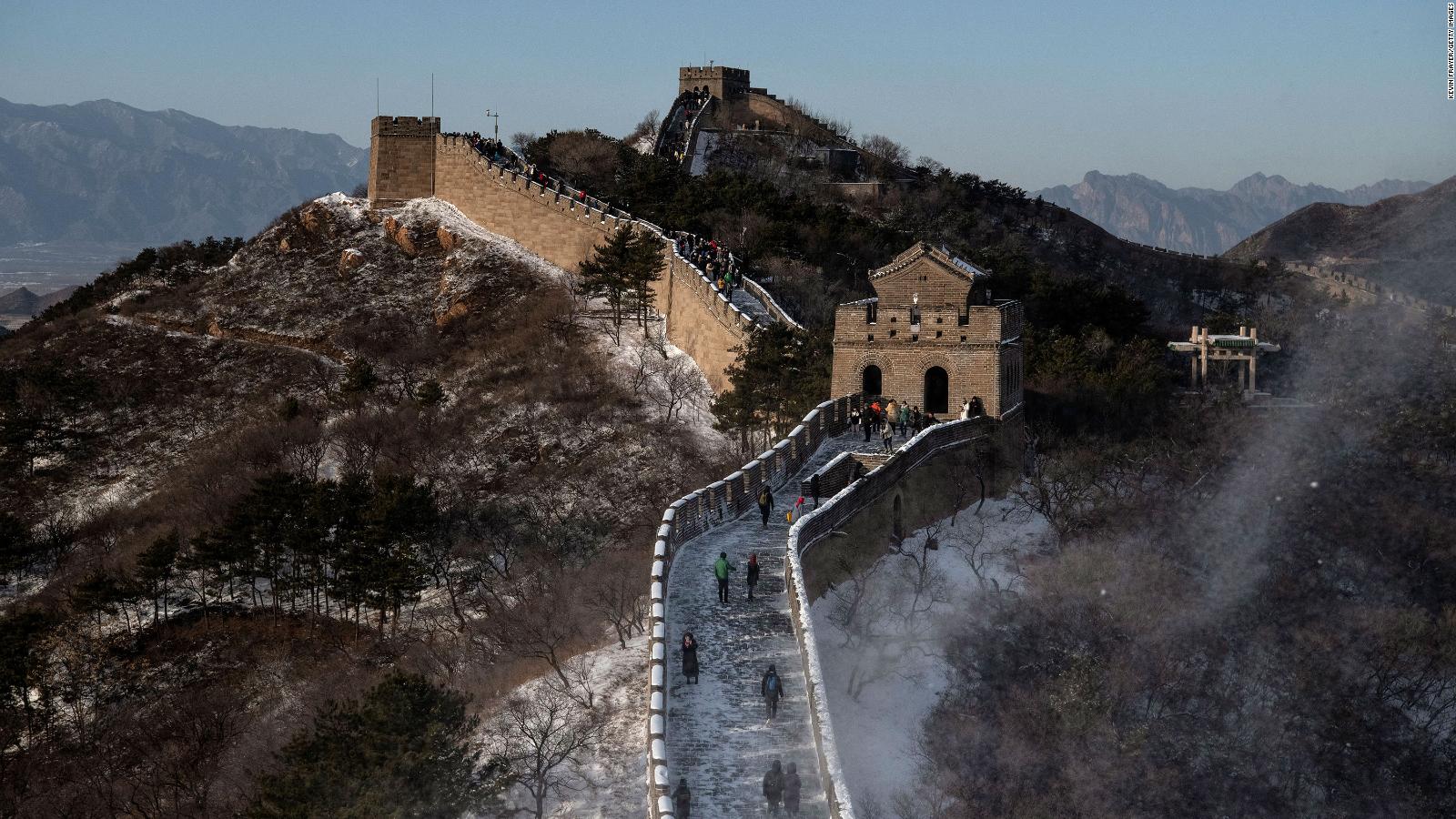 Great Wall Of China Badaling Section Reopens To Visitors Cnn Travel