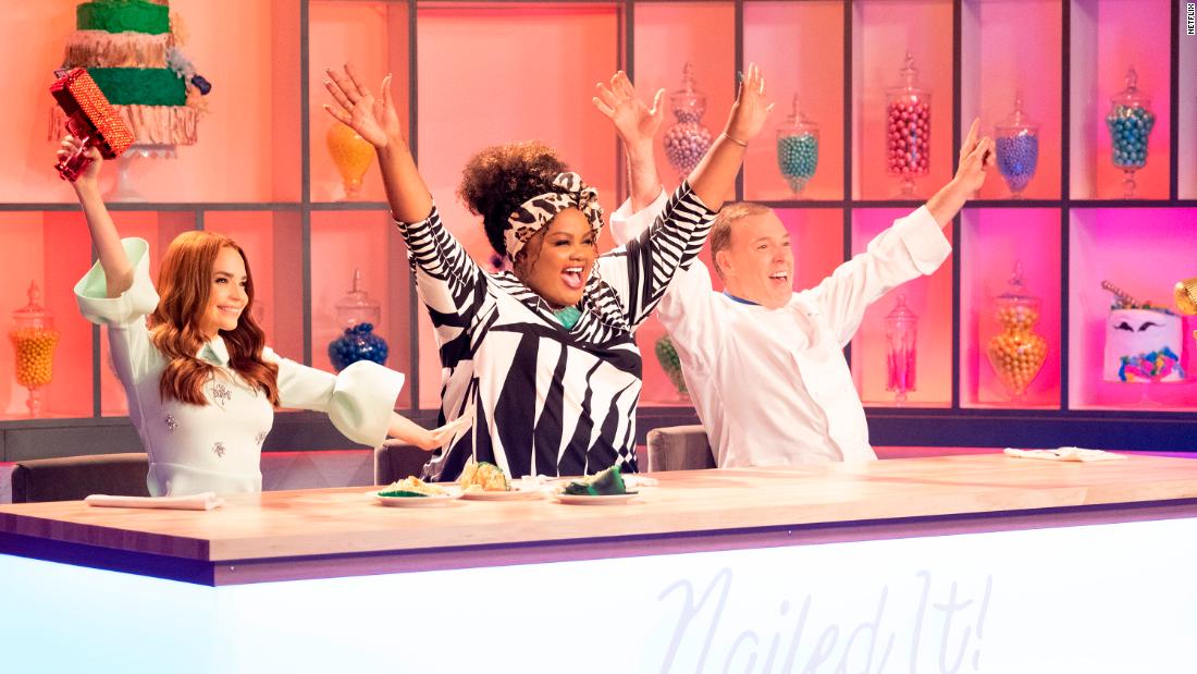 &lt;strong&gt;&quot;Nailed It&quot; Season 3&lt;/strong&gt;: The hosts you love, the hot messes you crave. Welcome back to the &quot;Nailed It!&quot; kitchens, where anyone — like, literally, anyone -- can win. &lt;strong&gt;(Netflix)&lt;/strong&gt;