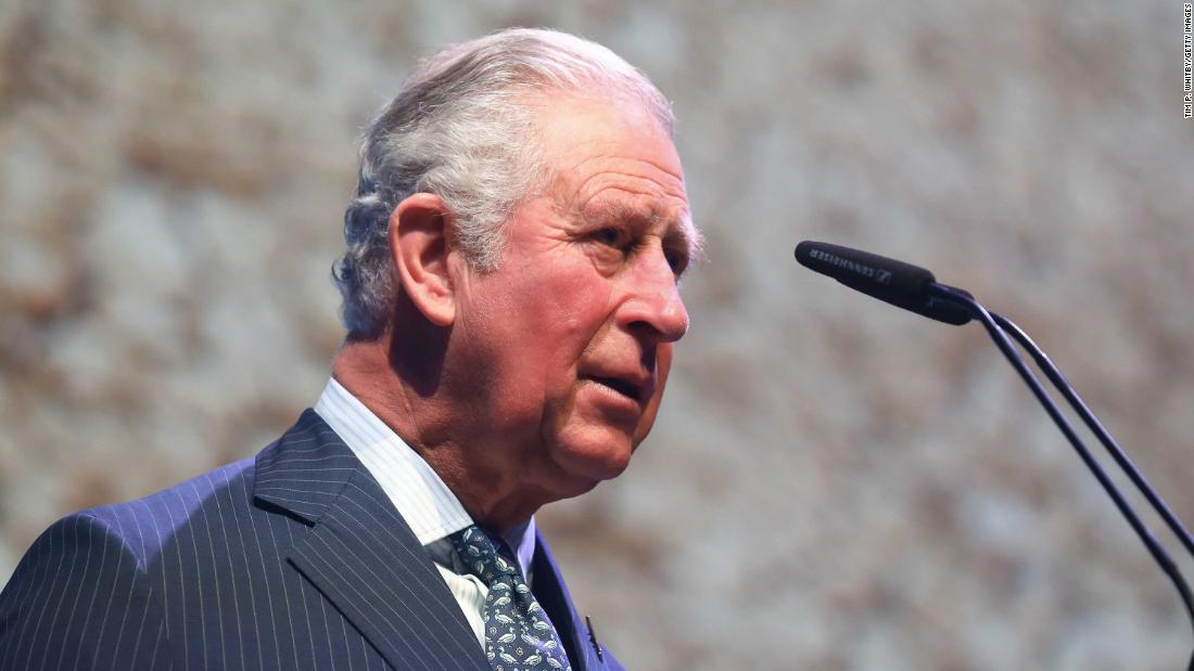 Charles speaks at an event in London in March 2020. Later that month, it was announced that he had tested positive for the novel coronavirus.