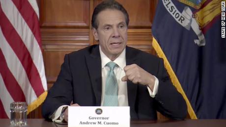 New York Gov. Cuomo says social distancing efforts are working to slow coronavirus