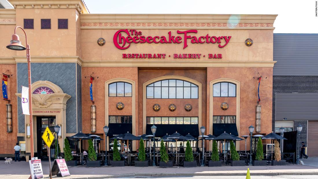 Cheesecake Factory says it can't pay its April rents