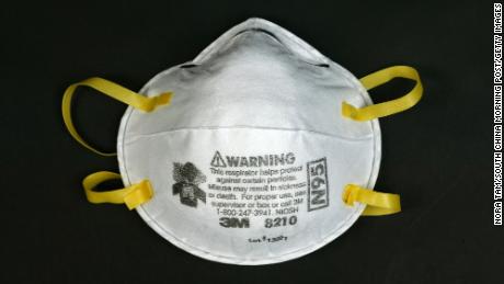 The N95 respirator mask can filter 95% of very small particles from the air. 