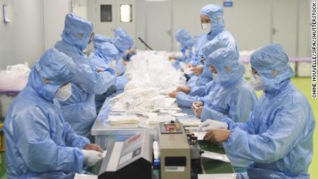 A bulk of the production of N95 masks takes plave in Asia, predominantly in China.