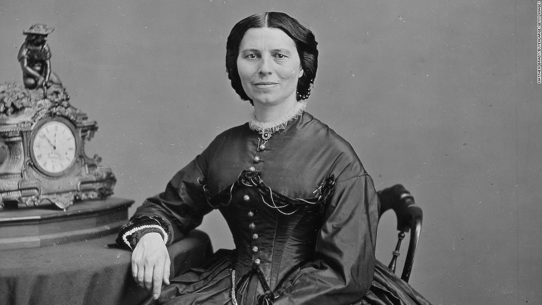 Clarissa Harlowe 'Clara' Barton (1821 - 1912) 