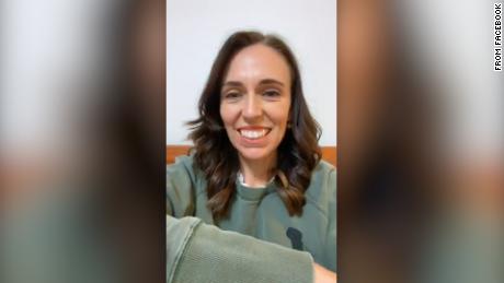 Jacinda Ardern hosts coronavirus Facebook Live from her home