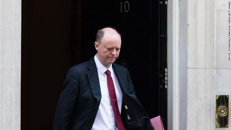 Chris Whitty has taken part in many of the daily Downing Street briefings. 