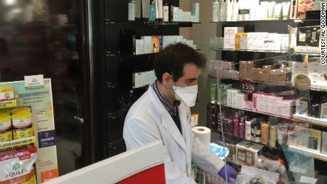 The Madrid pharmacist can&#39;t obtain protective equipment from his regular suppliers and is wary of sellers offering products at inflated prices.