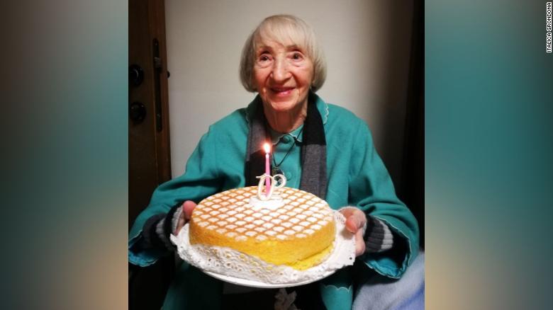 Italica Grondona, 102, is recovering from coronavirus.
