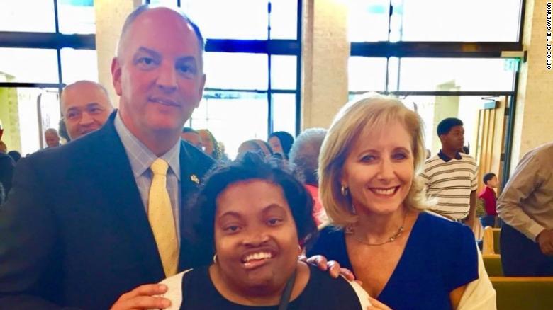 April Dunn, a 33-year-old staff member of Louisiana Governor John Bel Edwards, died from complications with Covid-19, the governor announced Saturday.